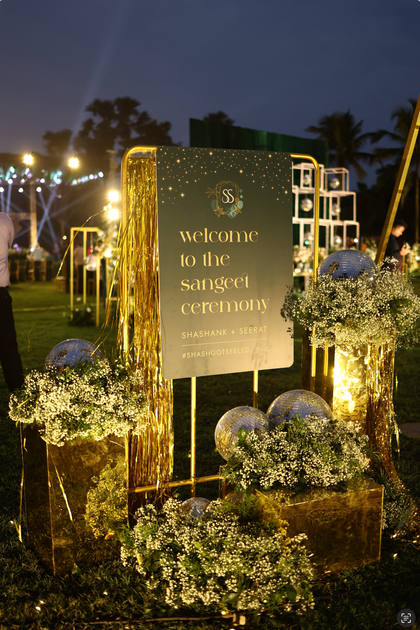 Signage and Photo-op — Sangeet decor — Zuri